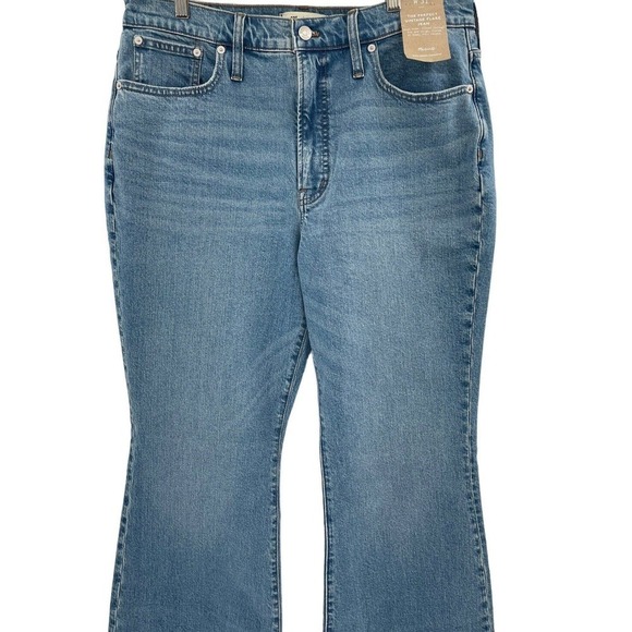 Madewell The Perfect Vintage Flare Jeans Size 31 in Tarlow Wash New - Picture 3 of 14